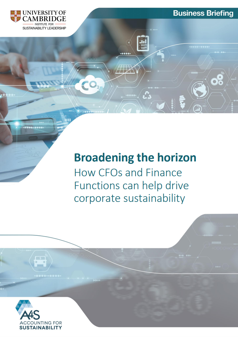 Broadening the horizon document cover