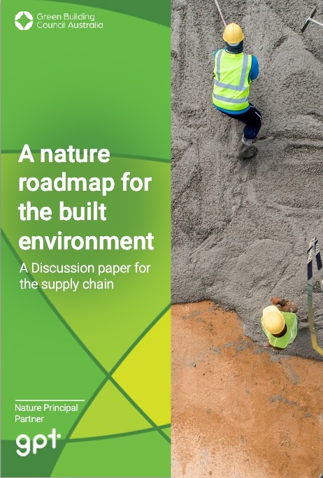 Birds-eye view of construction workers pouring concrete